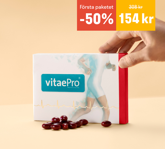 VitaePro - kosttillskott för dina muskler och leder - prova till 50%